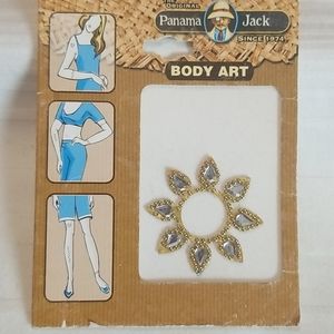 New Panama Jack Body Art Flower Jewel